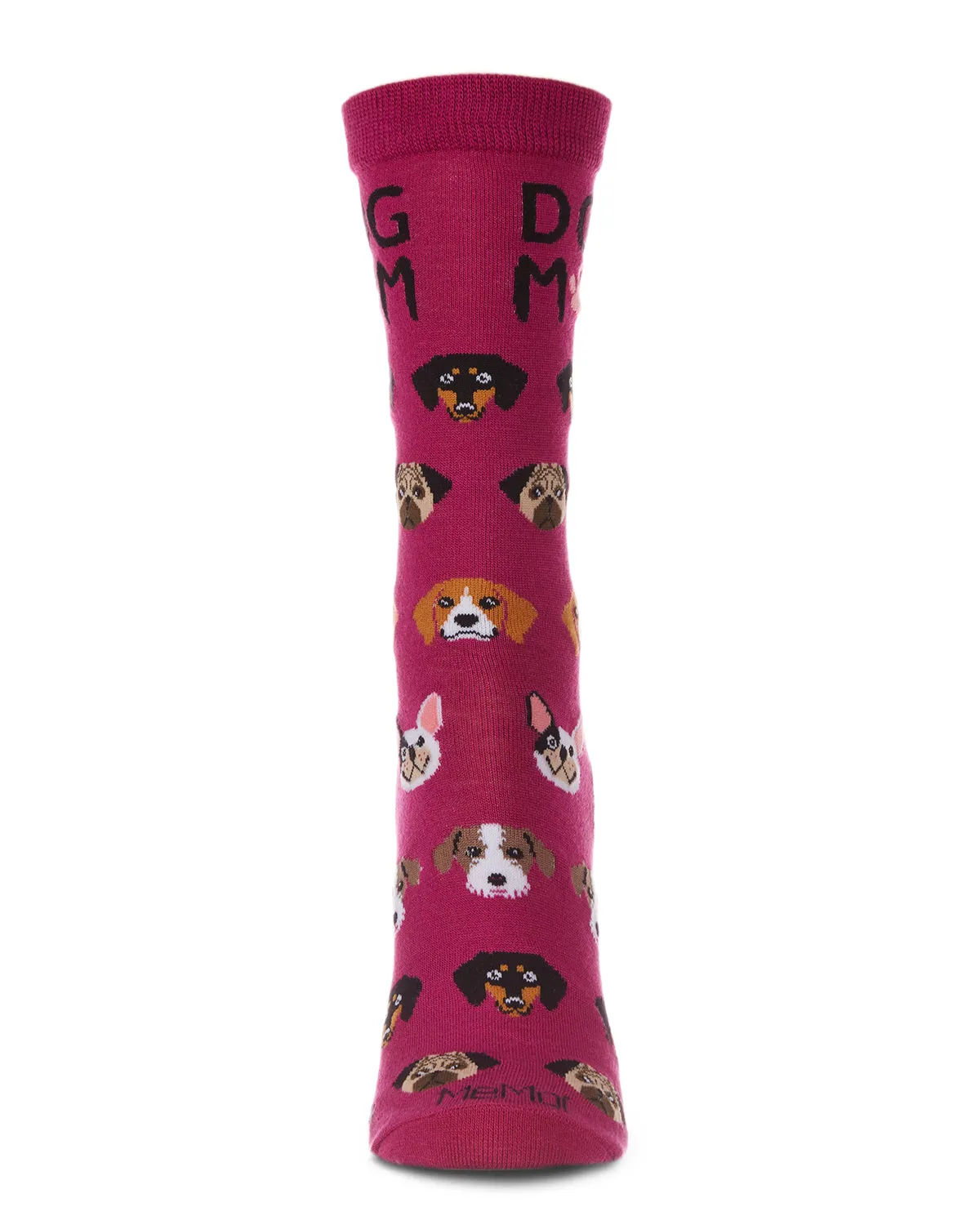 Dog Mom Frenzy Bamboo Blend Crew Sock sold by MeMoi product image thumbnail 2