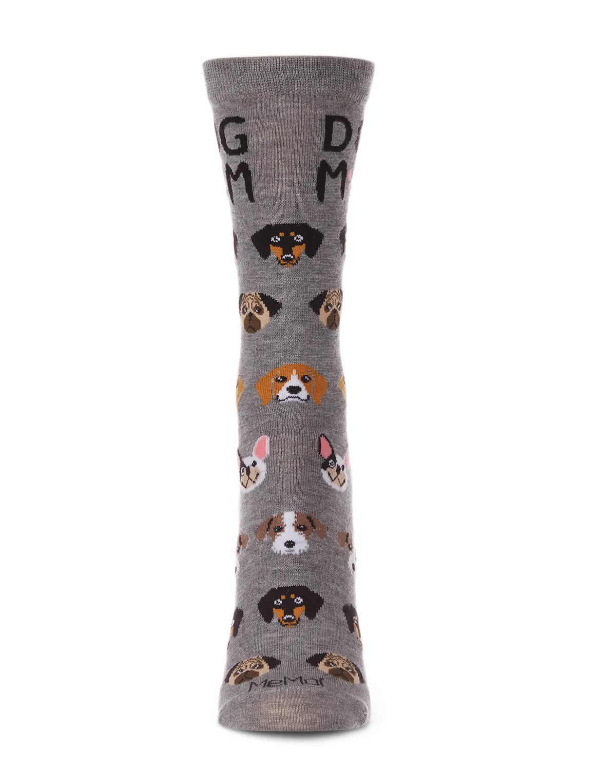 Dog Mom Frenzy Bamboo Blend Crew Sock sold by MeMoi product image thumbnail 4