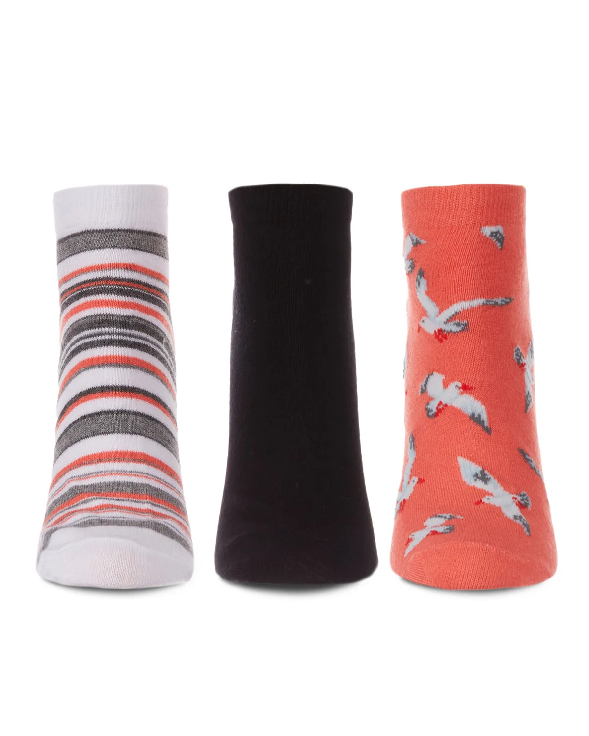 Women's 3 Pair Pack Seagulls Bamboo Blend Low-Cut Socks sold by MeMoi product image thumbnail 2