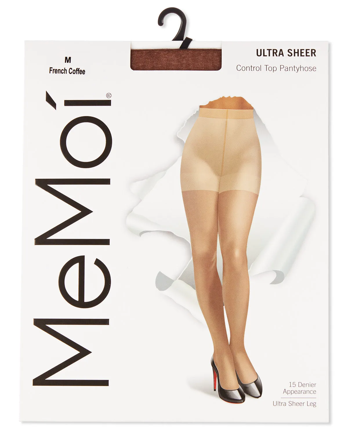 Ultra Sheer Control Top Pantyhose sold by MeMoi product image thumbnail 5