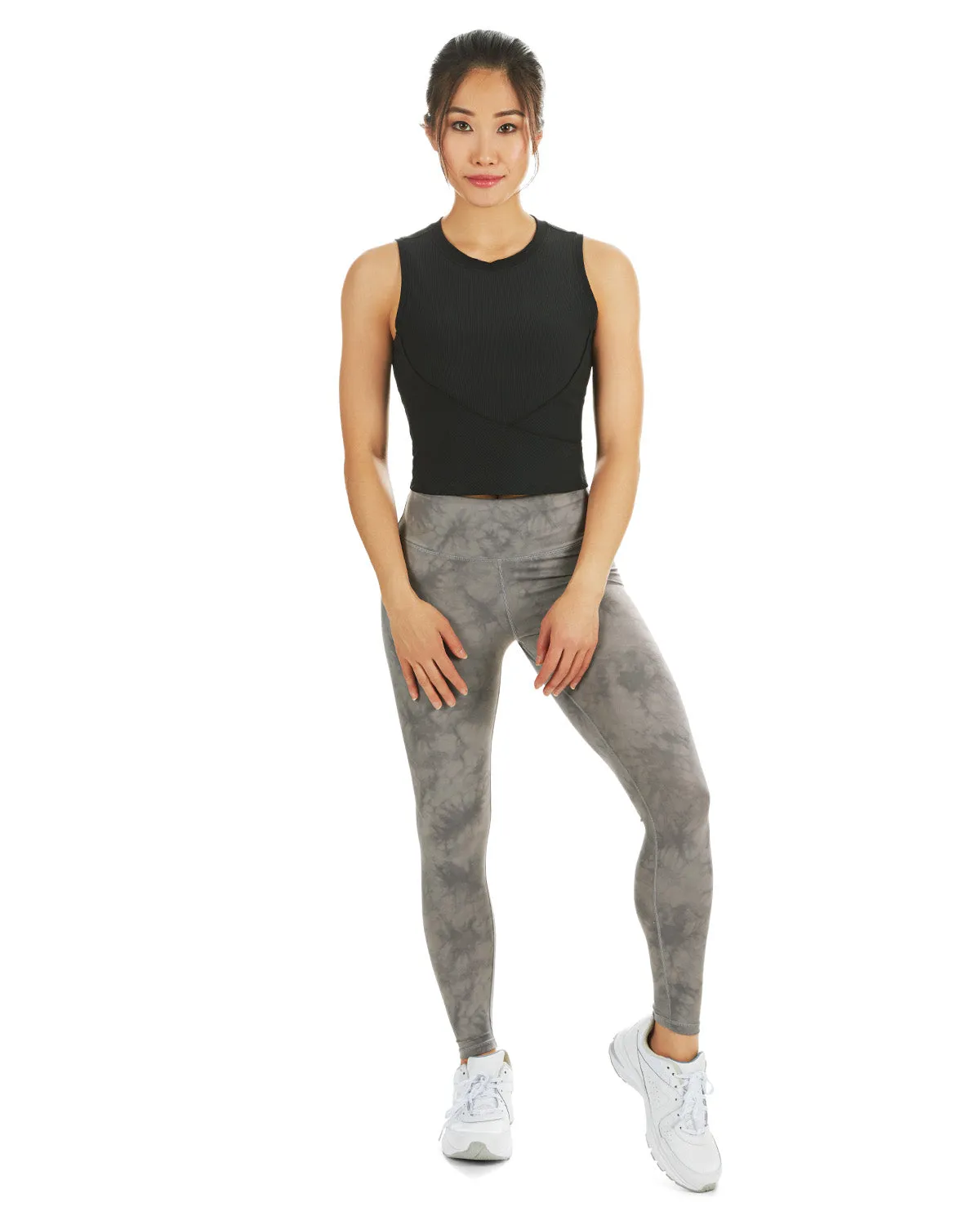 Tie Dye Print Scrunch Butt Stitch Athletic Legging sold by MeMoi product image thumbnail 2