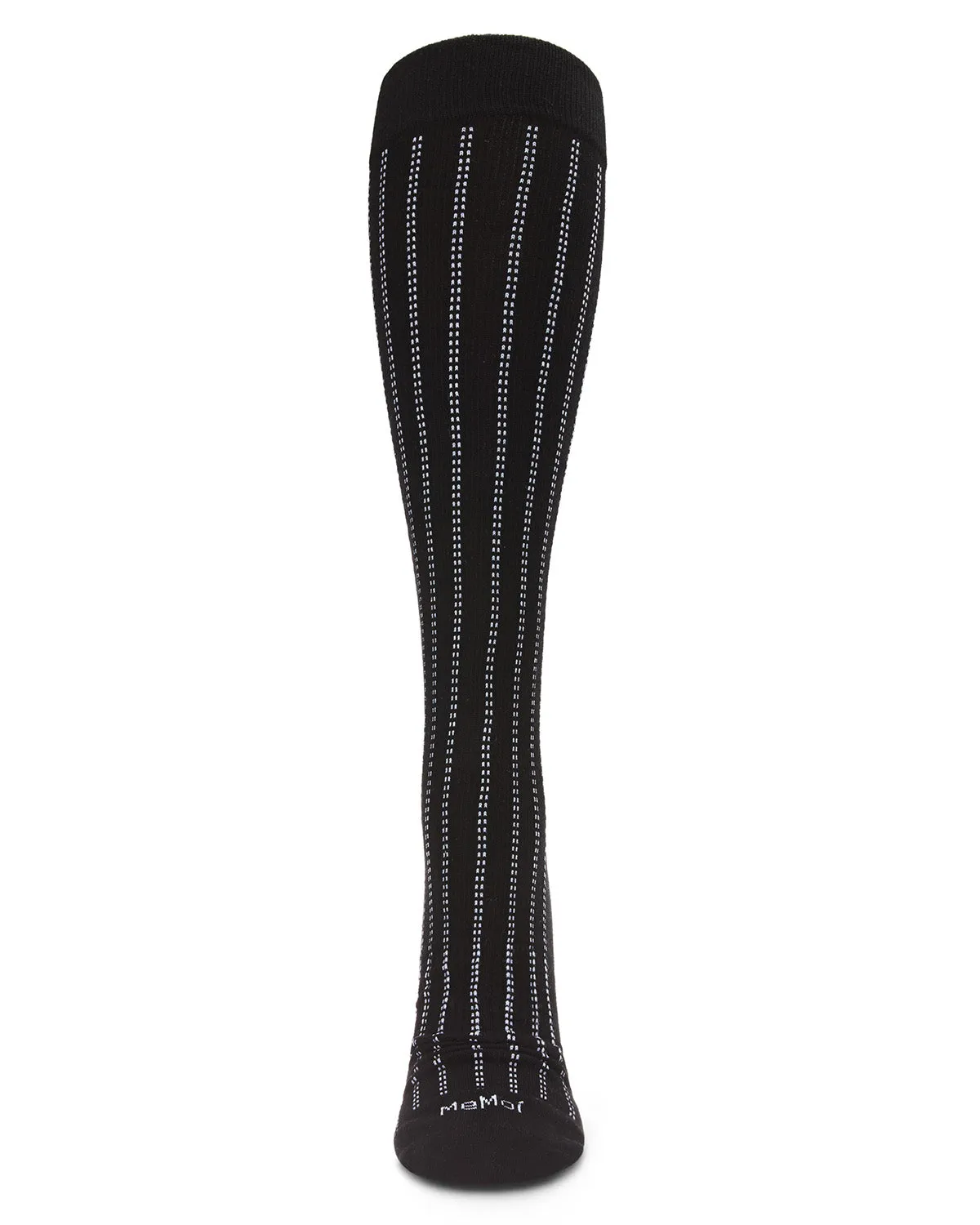 Unisex Highway Stripe Cotton Blend 15-20mmHg Graduated Compression Socks sold by MeMoi product image thumbnail 2