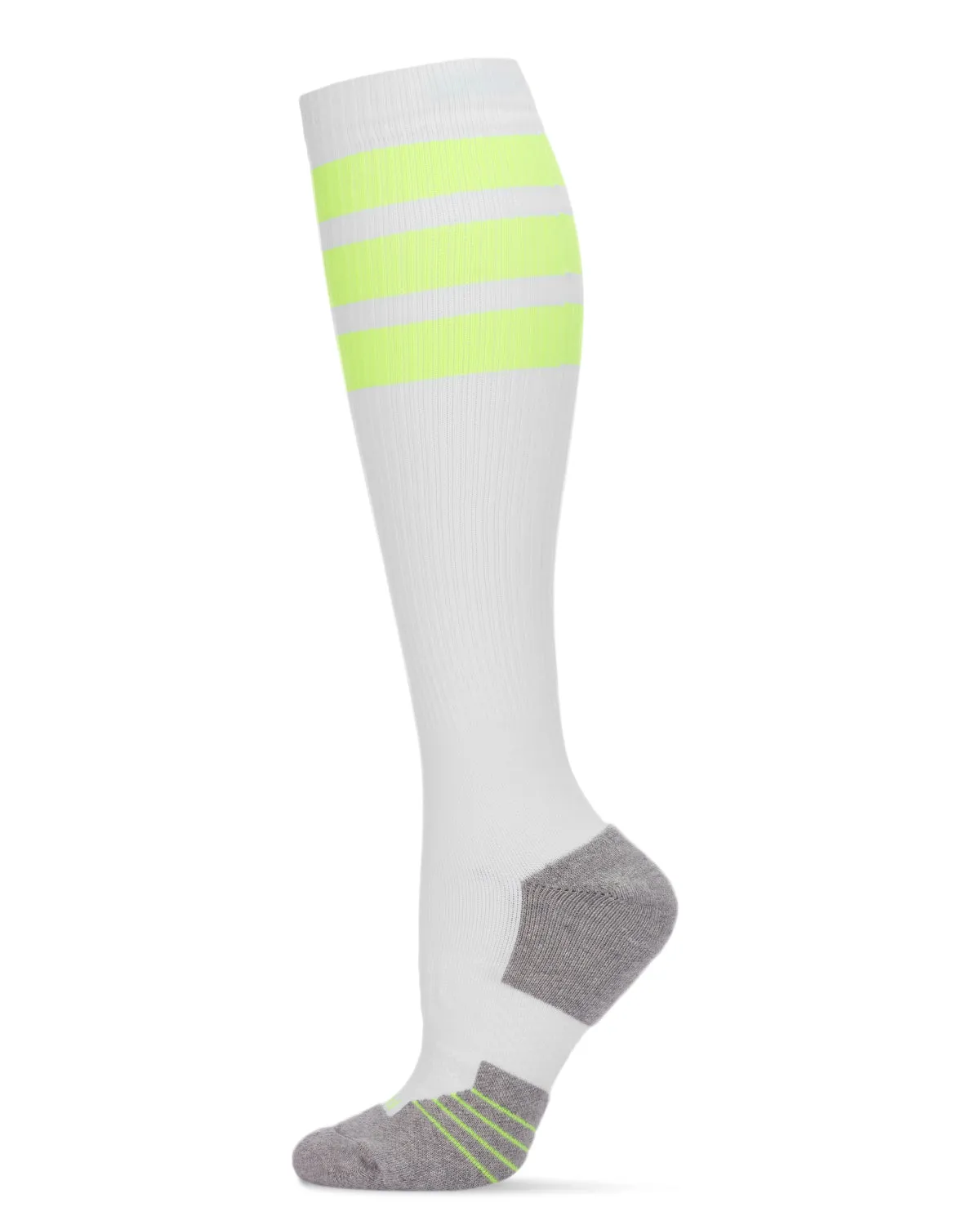 Women’s Retro Stripe Performance Knee High Cotton Blend Moderate Compression Socks sold by MeMoi product image thumbnail 3
