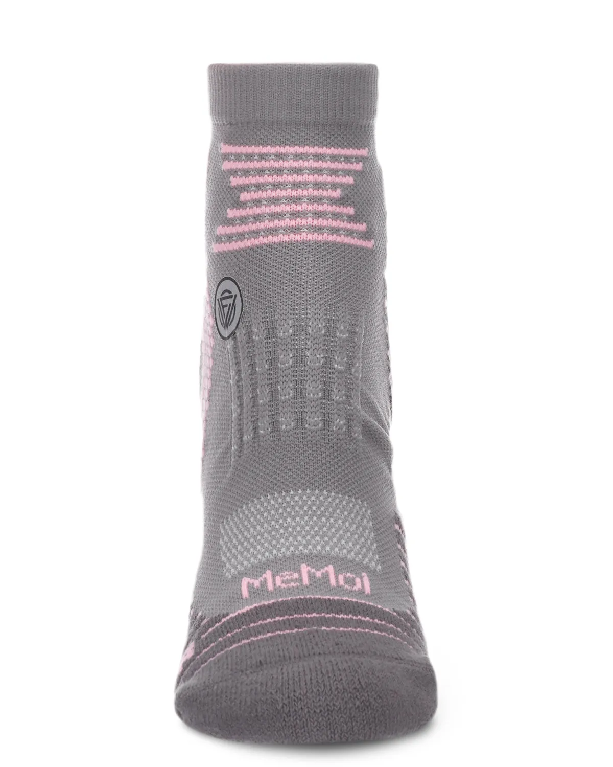 Women's Ultimate Performance Quarter Cotton Blend Moderate Compression Socks sold by MeMoi product image thumbnail 2