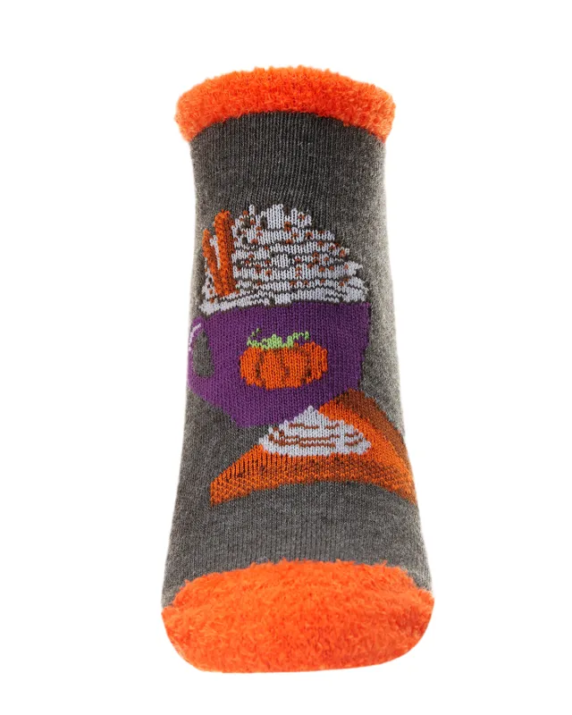 Women's Nice As Pumpkin Spice Low-Cut Non-Skid Socks sold by MeMoi