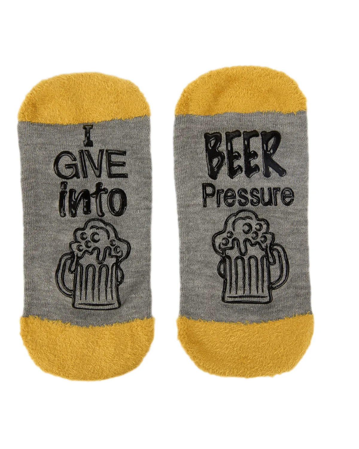 Women's I Give Into Beer Pressure Low-Cut Non-Skid Socks sold by MeMoi product image thumbnail 4