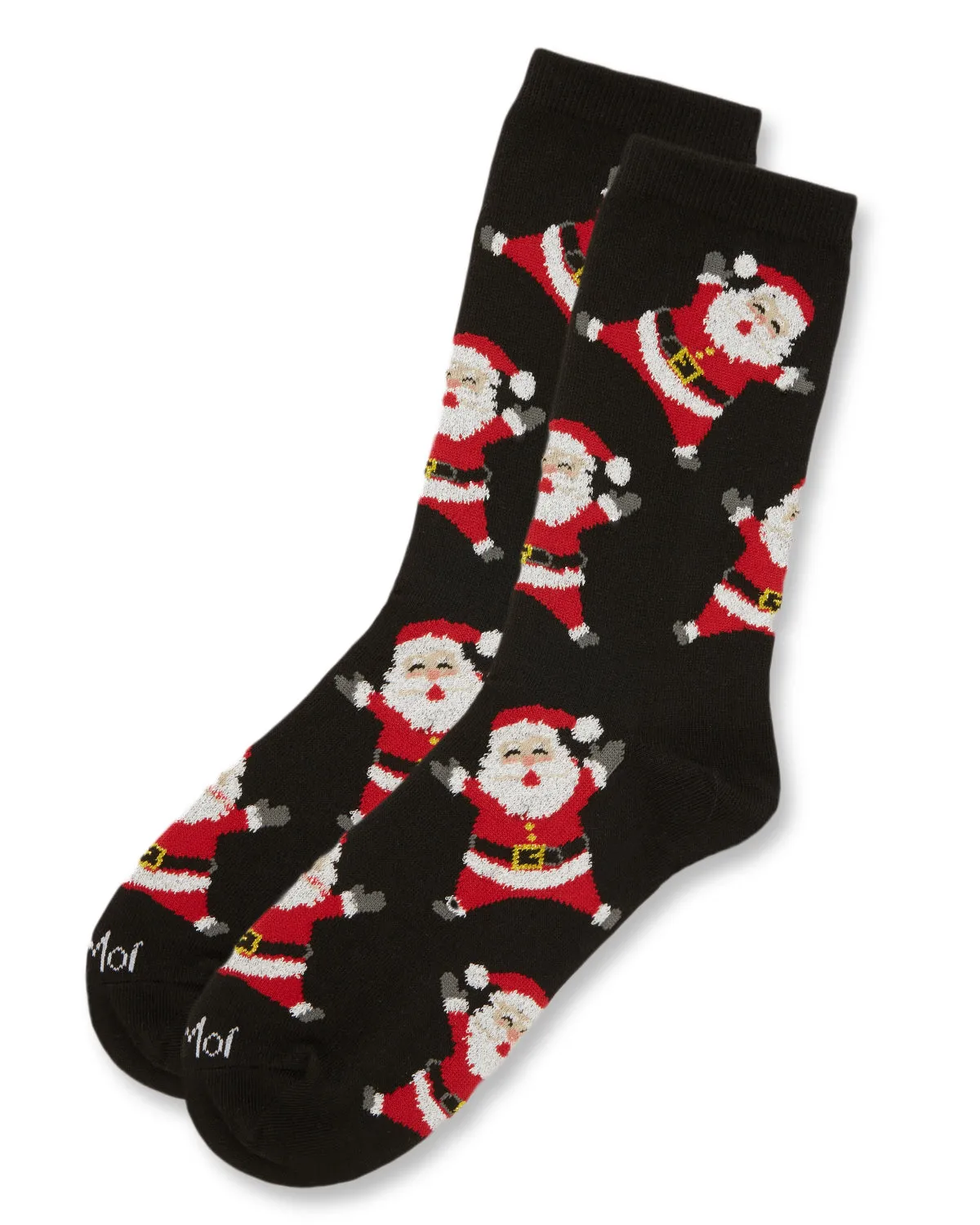Women's All Over Santa Holiday Crew Socks sold by MeMoi product image thumbnail 3