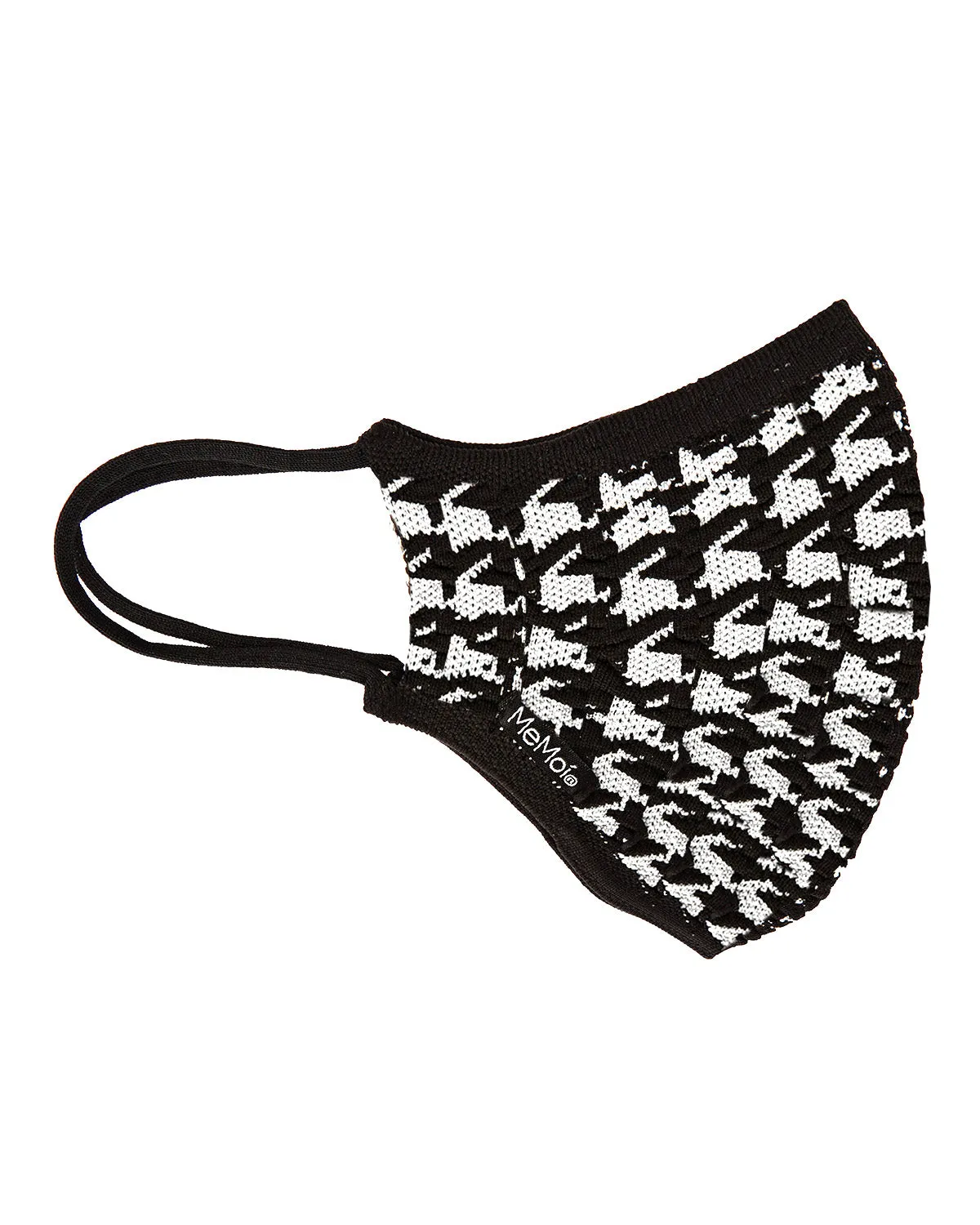Houndstooth Unisex Face Covering sold by MeMoi product image thumbnail 3