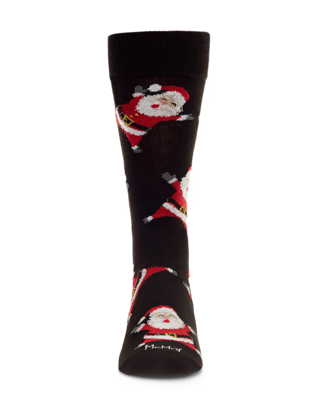 Men's All Over Santa Claus Holiday Novelty Crew Socks sold by MeMoi product image thumbnail 2