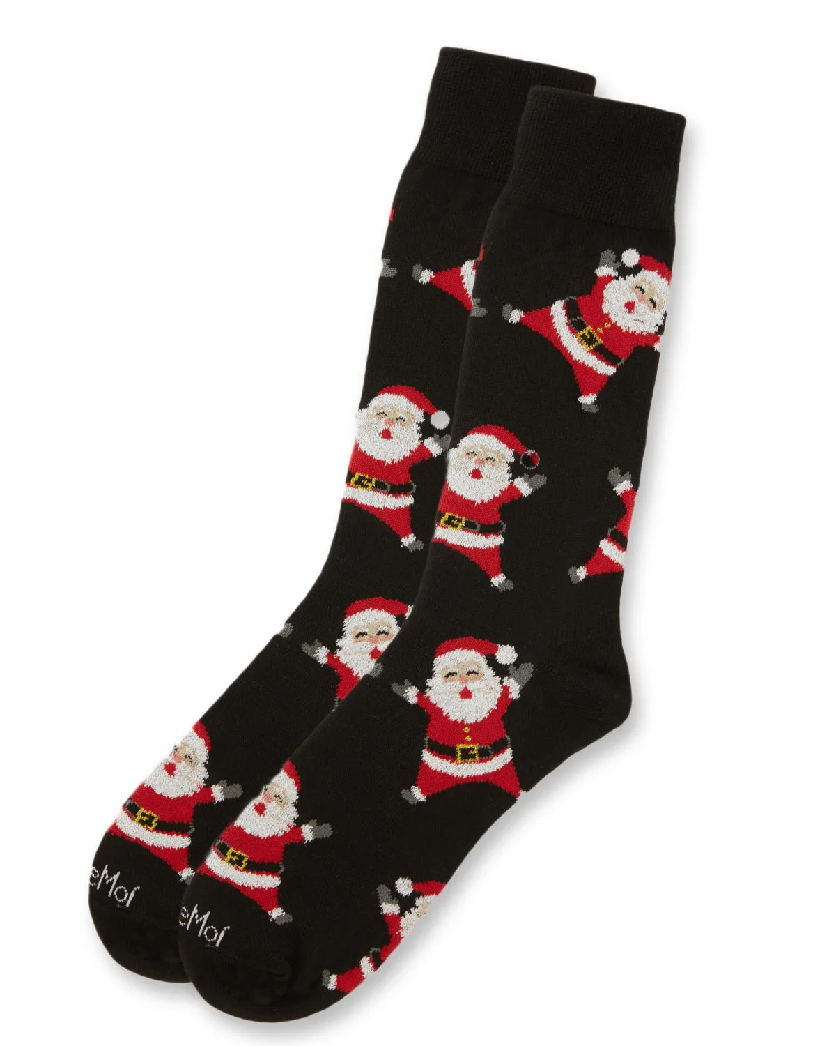 Men's All Over Santa Claus Holiday Novelty Crew Socks sold by MeMoi product image thumbnail 3