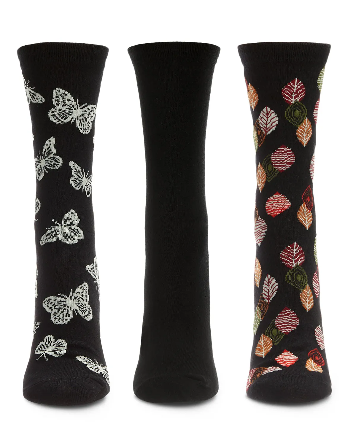 Nature Bamboo Blend Crew 3 Pair Pack sold by MeMoi product image thumbnail 2