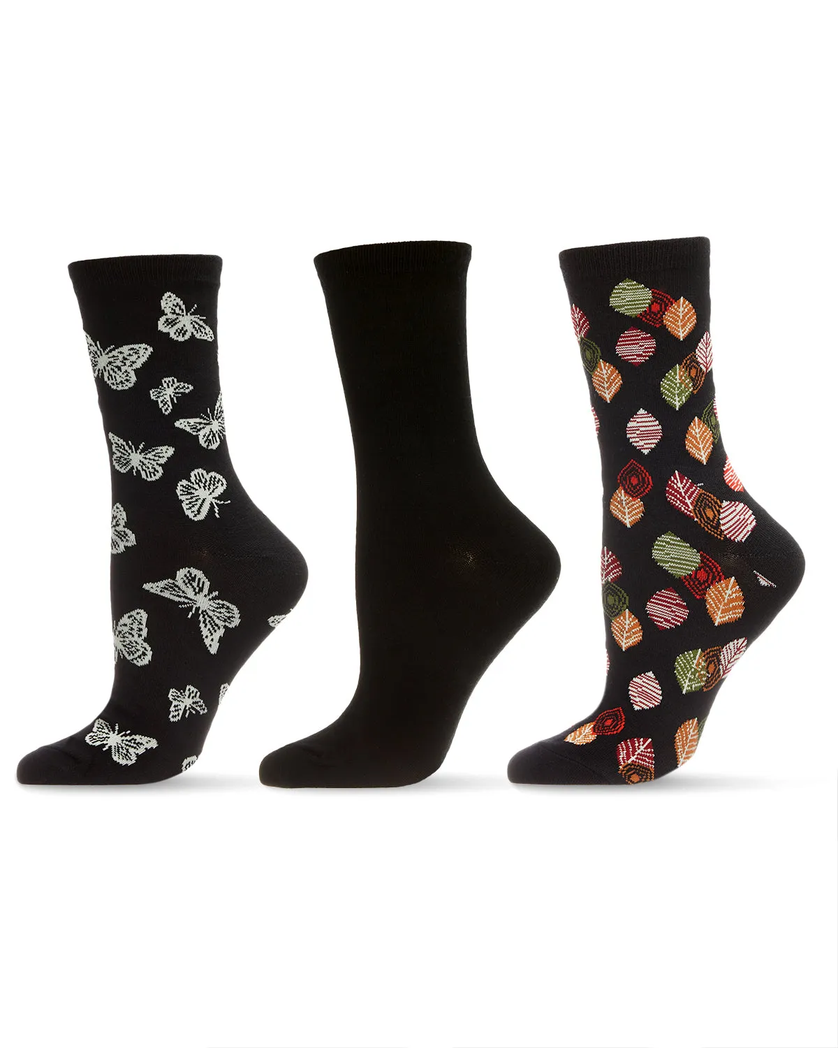 Nature Bamboo Blend Crew 3 Pair Pack sold by MeMoi