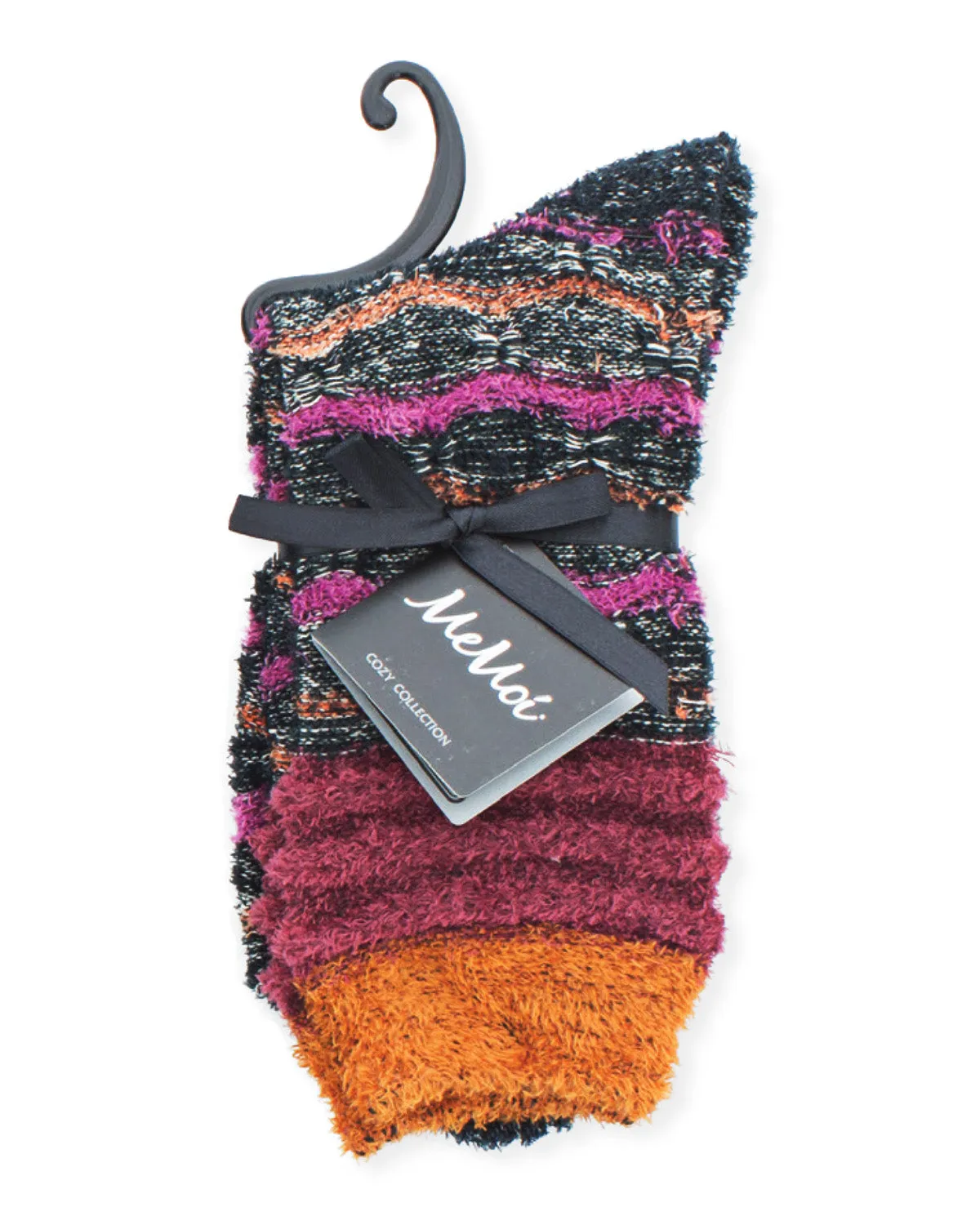 Women's Thick Chevronitty Cozy Crew Socks sold by MeMoi product image thumbnail 3