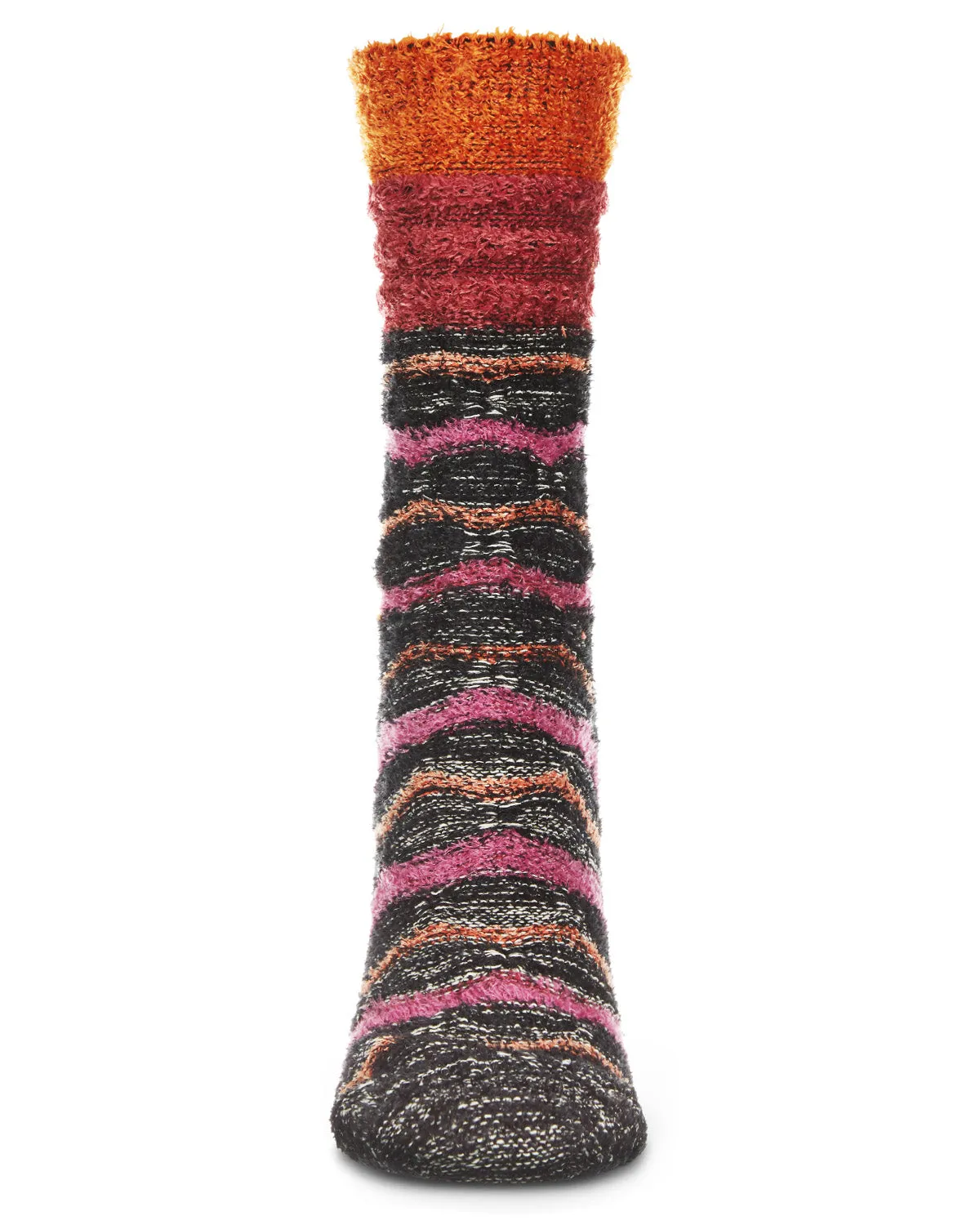 Women's Thick Chevronitty Cozy Crew Socks sold by MeMoi product image thumbnail 2