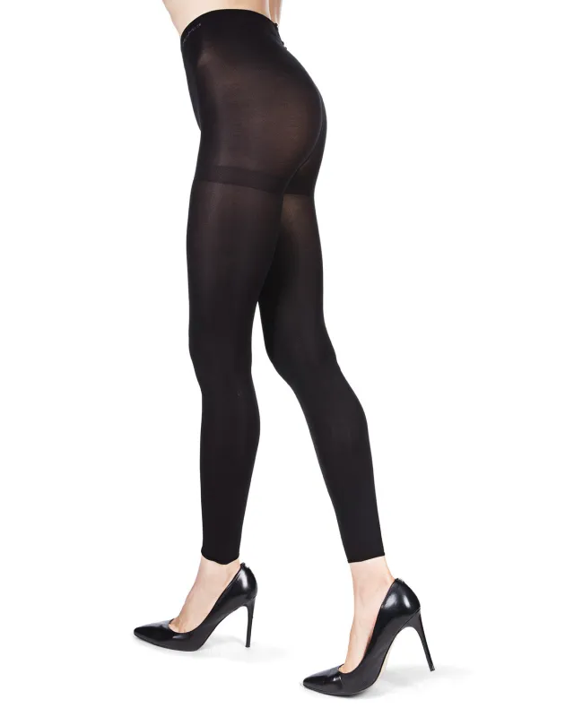 Super Matte 100 Denier Opaque Footless Tights sold by MeMoi
