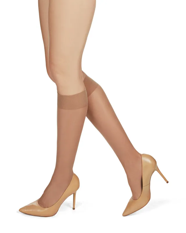 Women's Completely Opaque Knee Highs sold by MeMoi