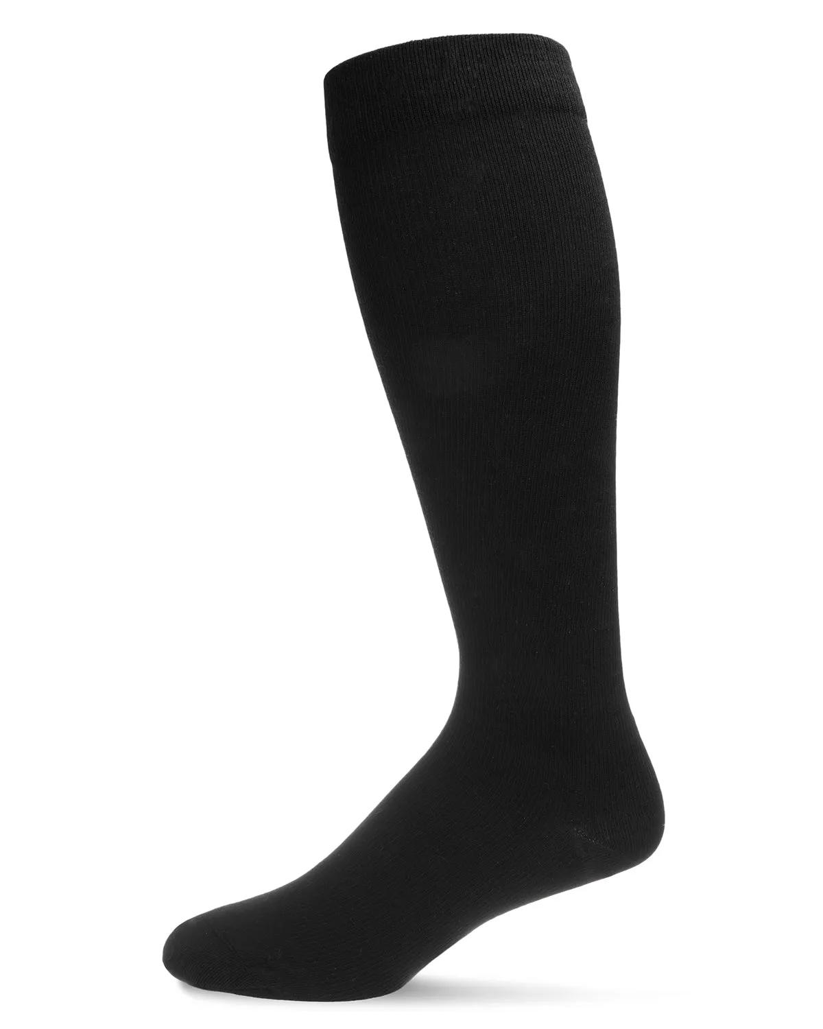 2 Pair Solid Cotton Blend Graduated Compression Socks sold by MeMoi product image thumbnail 3