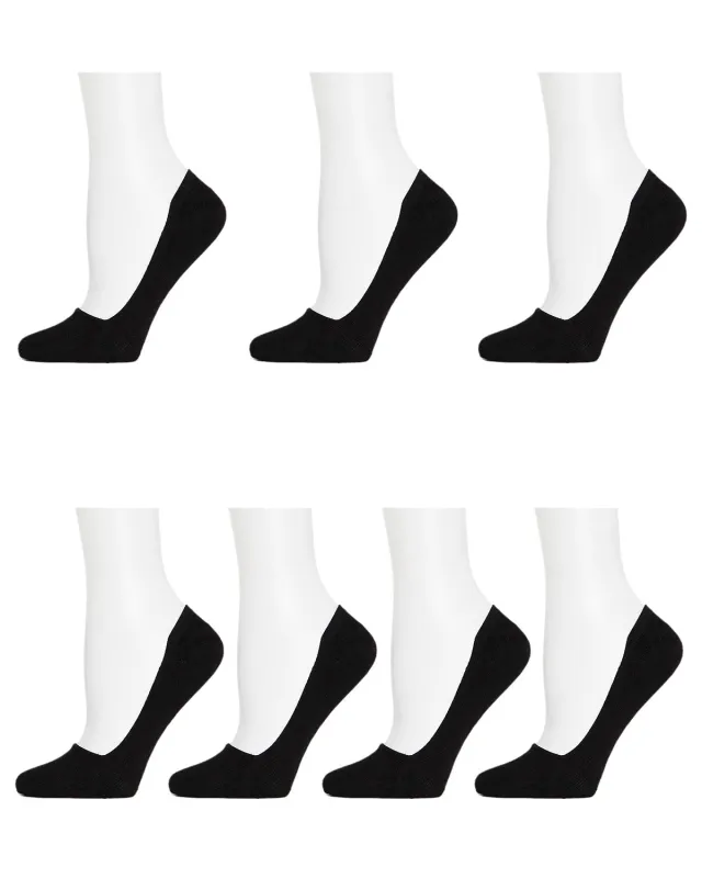 Mid-Cut Liner Cotton Blend Sock 7-Pack sold by MeMoi