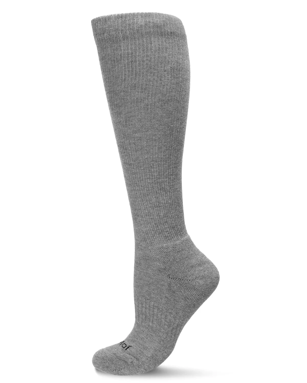 Unisex Classic Athletic Cushion Sole Knee High Cotton Blend 15-20mmHg Graduated Compression Socks sold by MeMoi product image thumbnail 3
