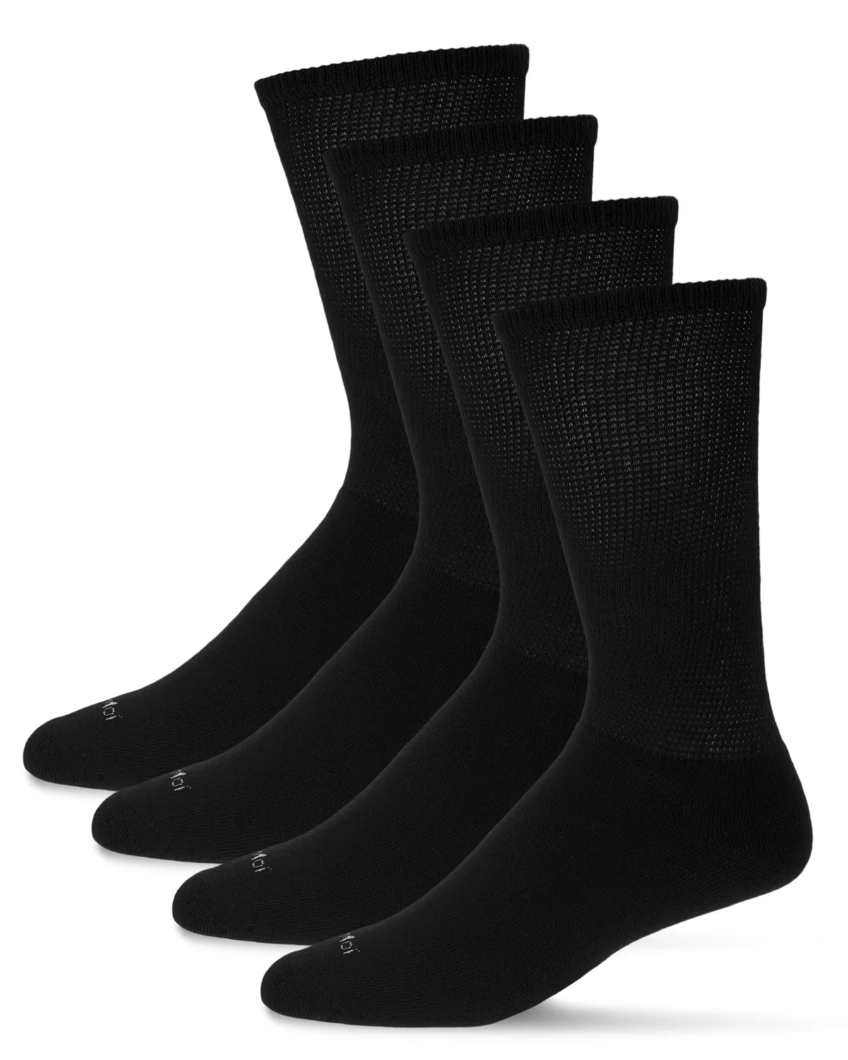 2 Pair Unisex Diabetic Full Cushion Crew Socks sold by MeMoi product image thumbnail 2