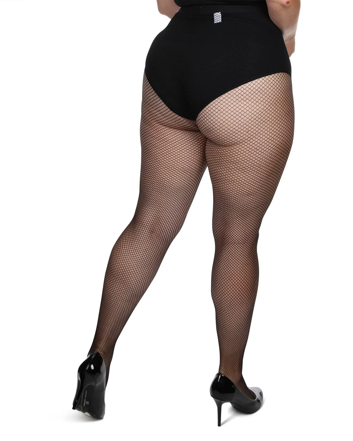 Plus Size Curvy Fishnet Tights sold by MeMoi product image thumbnail 4