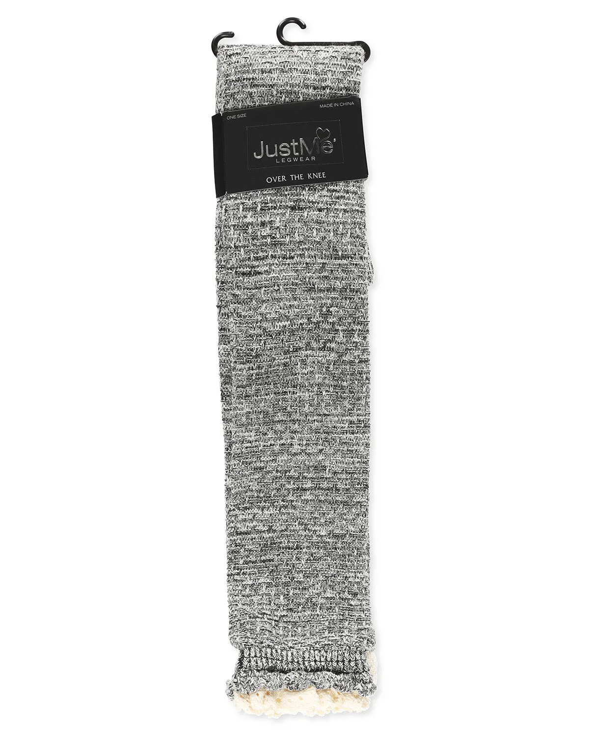 Pop Out Lace Over The Knee Cotton Blend Warm Socks sold by MeMoi product image thumbnail 2