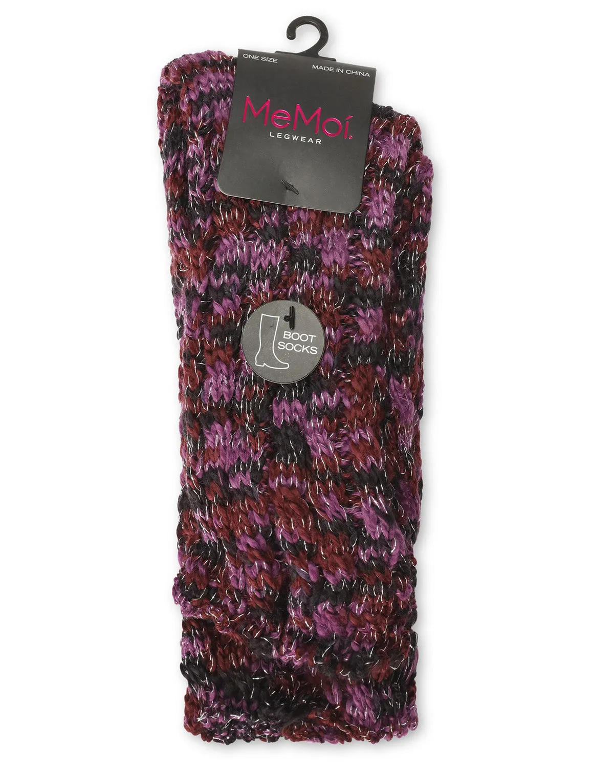 Color Bunch Chunky Knit Boot Socks sold by MeMoi product image thumbnail 3