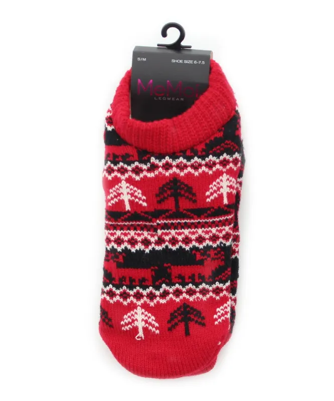 Holideer Fuzzy-Lined Bootie Slippers sold by MeMoi