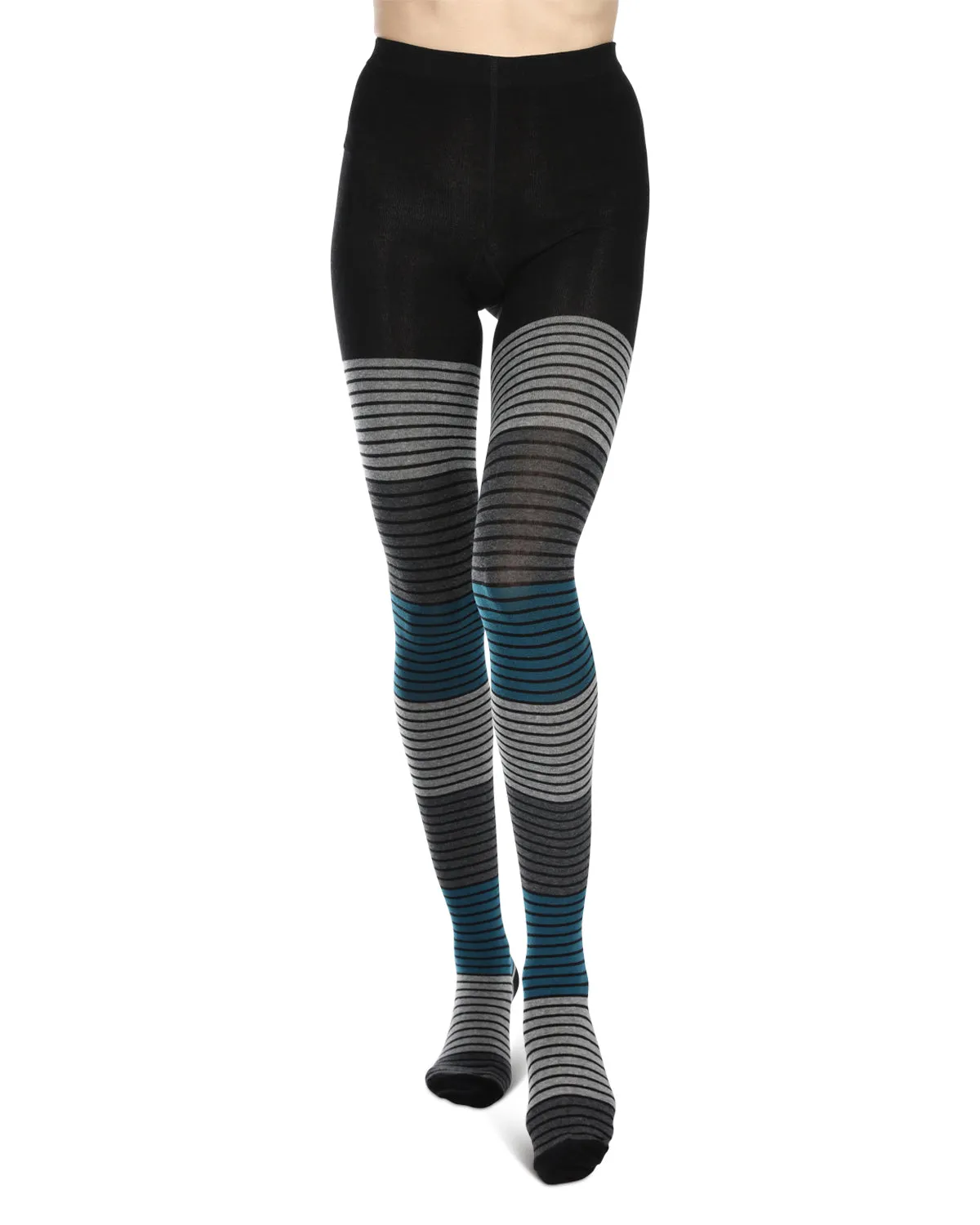 Gradient Stripes Sweater Tights sold by MeMoi product image thumbnail 3