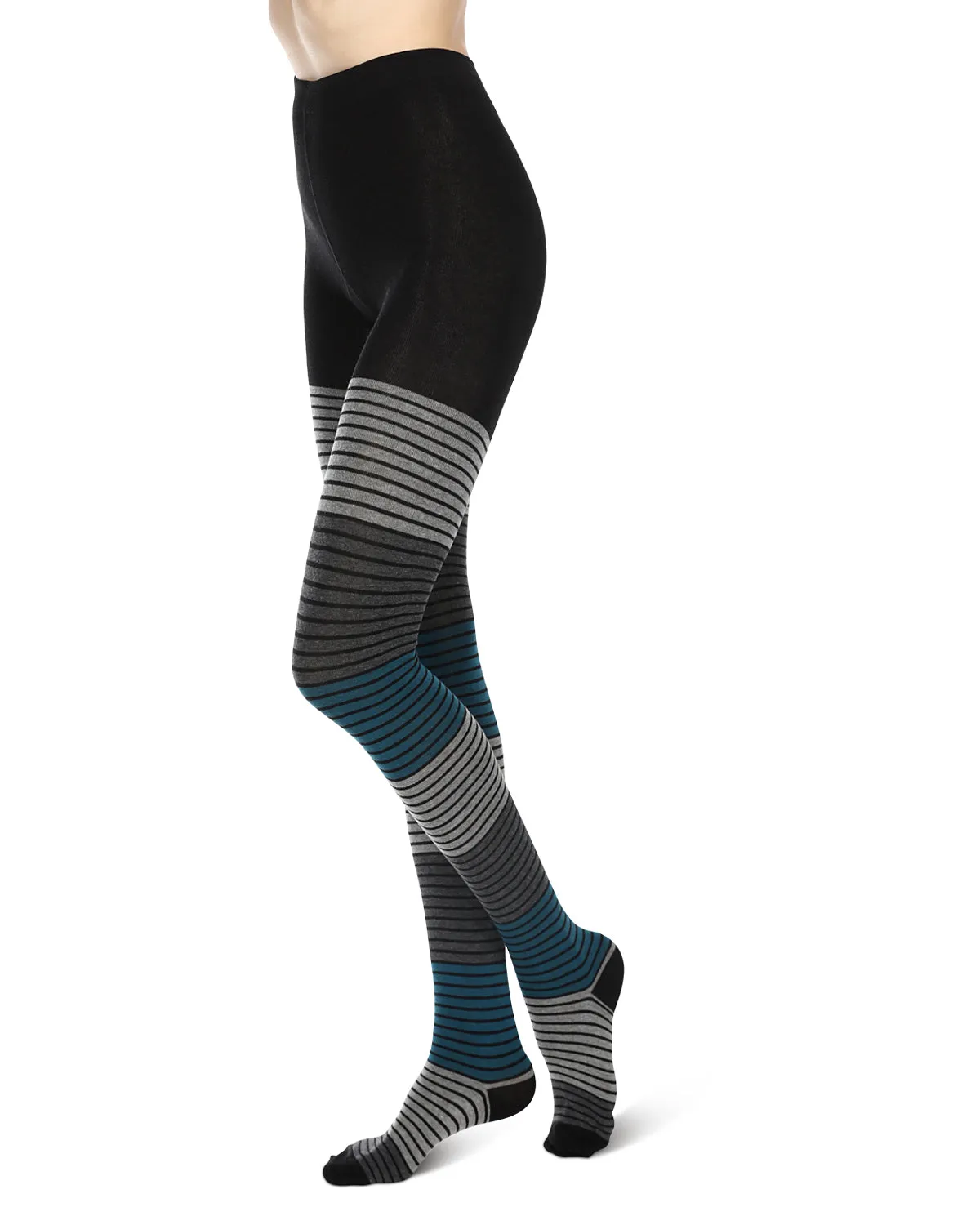 Gradient Stripes Sweater Tights sold by MeMoi product image thumbnail 5