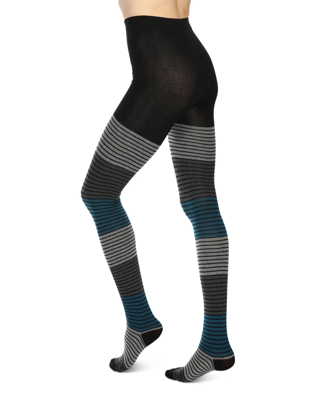 Gradient Stripes Sweater Tights sold by MeMoi product image thumbnail 2