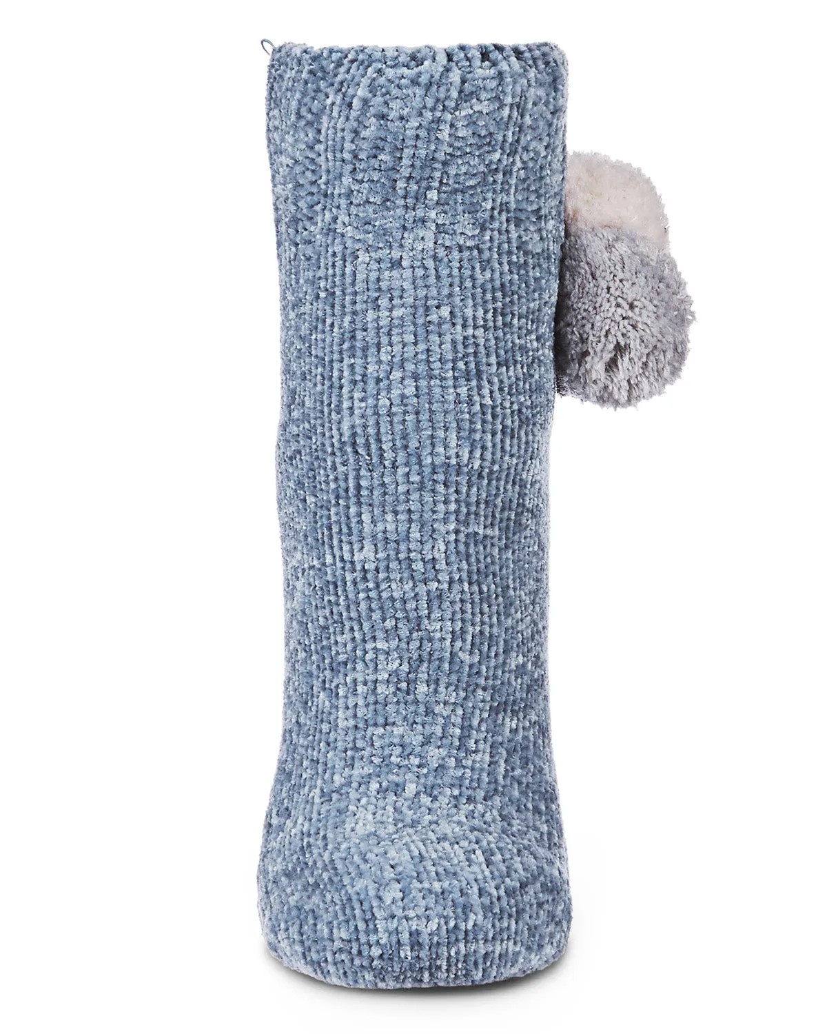 Women's Cozy Pom Pom PLush-Lined Slipper Sock Shorties sold by MeMoi product image thumbnail 2