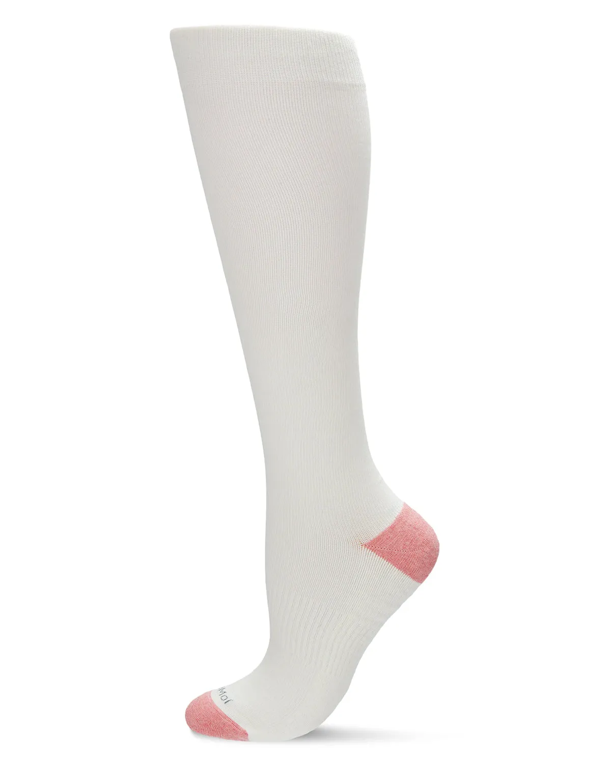 WellFit 15-20mmHg Off Black Cotton Compression Socks sold by MeMoi product image thumbnail 3