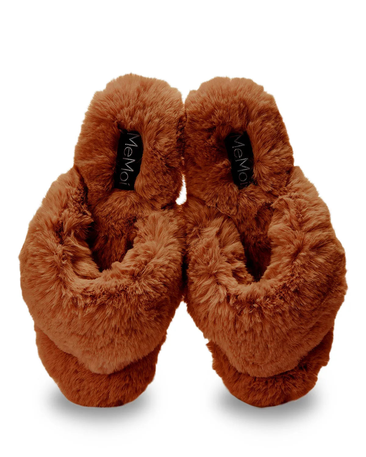 Women's Fuzzy Plush Thong Slippers sold by MeMoi product image thumbnail 4
