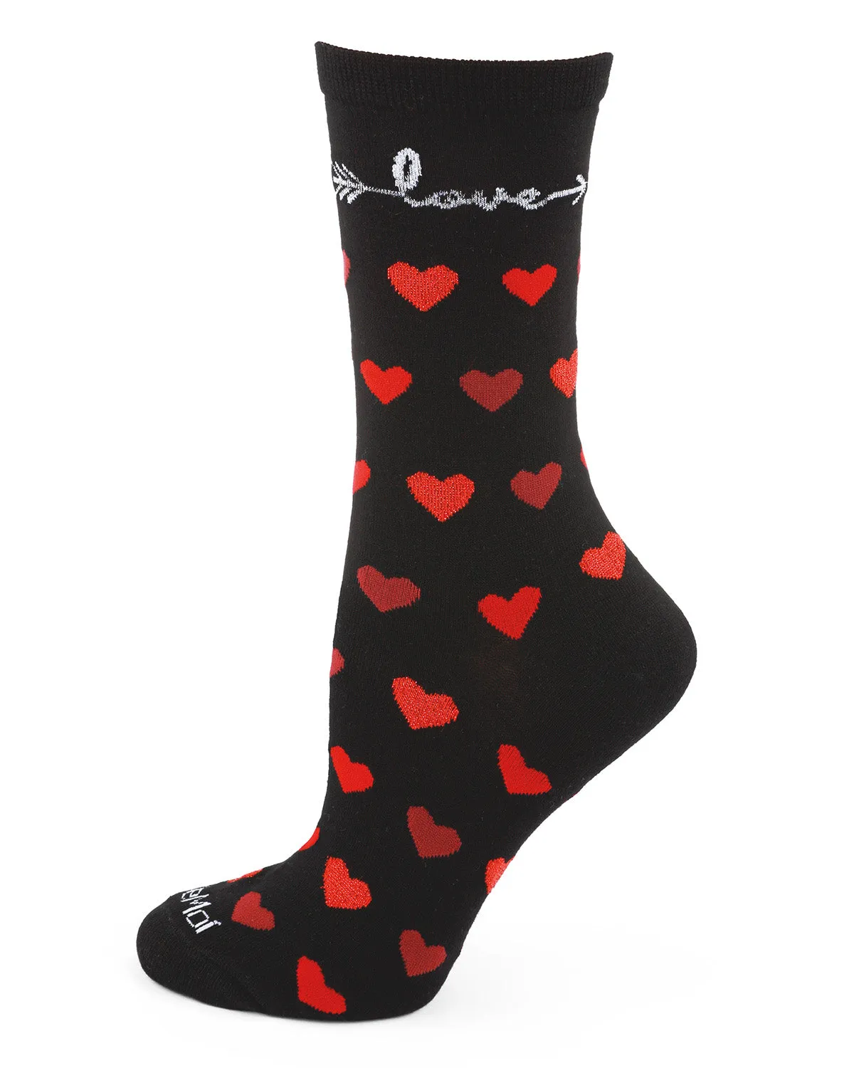 Love Struck Bamboo Blend Crew Sock sold by MeMoi