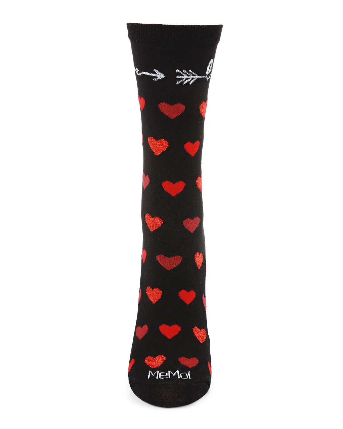 Love Struck Bamboo Blend Crew Sock sold by MeMoi product image thumbnail 2