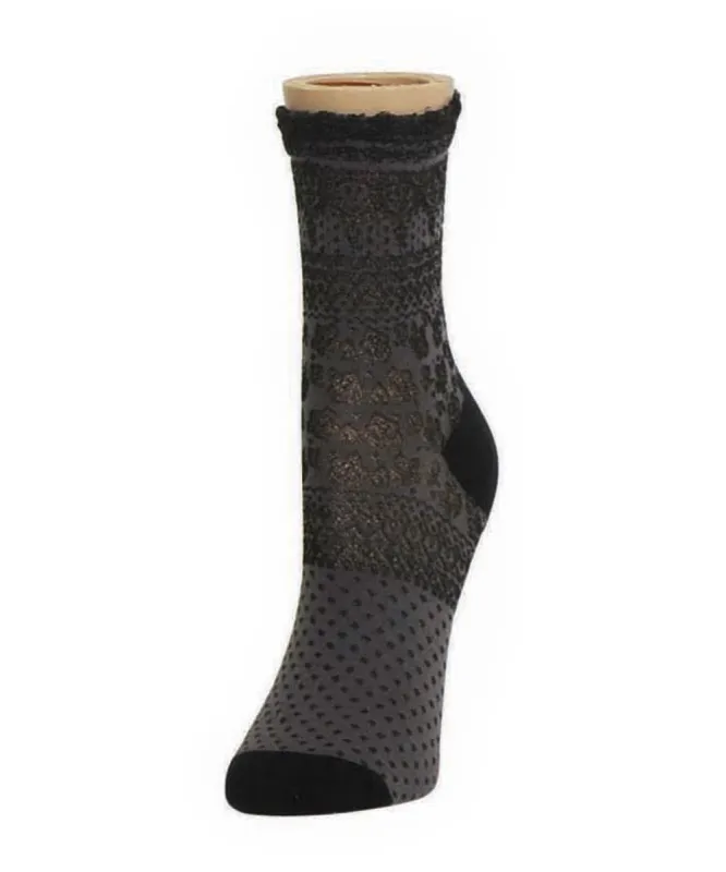 Equisart Women's Cotton Blend Ankle Socks made by MeMoi