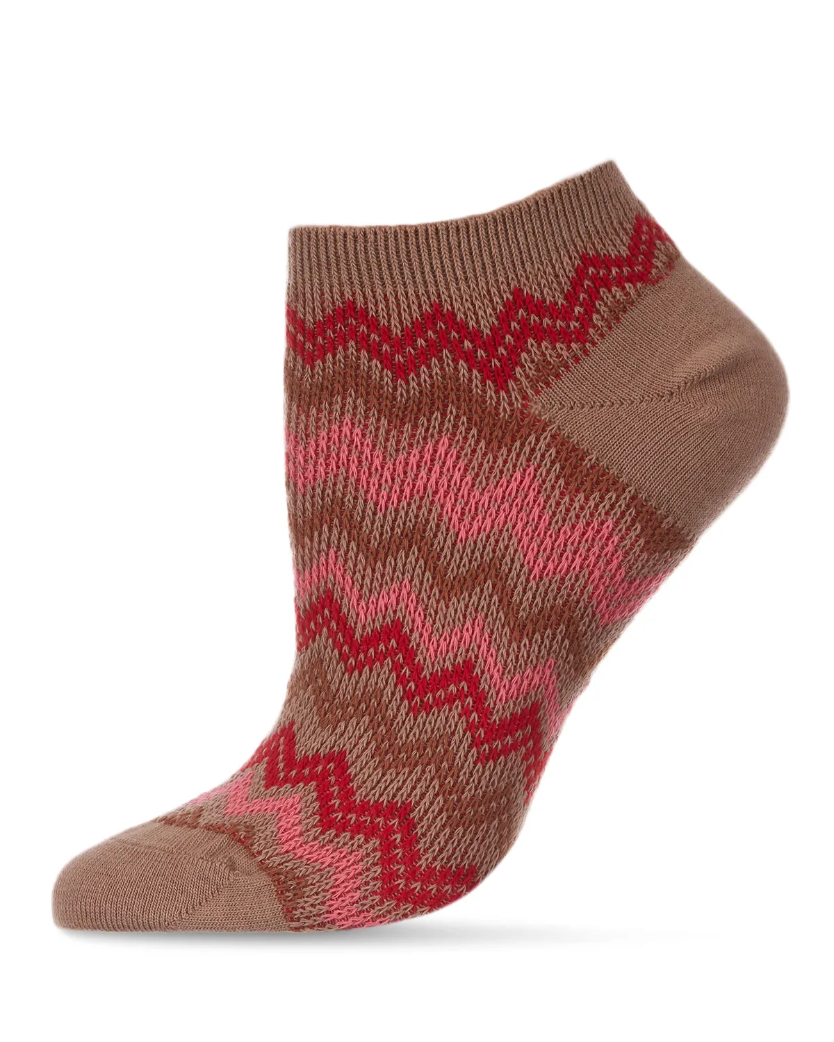 Color Zag Running Soft-Fit Cotton-Rich Low Cut Women's Socks sold by MeMoi product image thumbnail 3