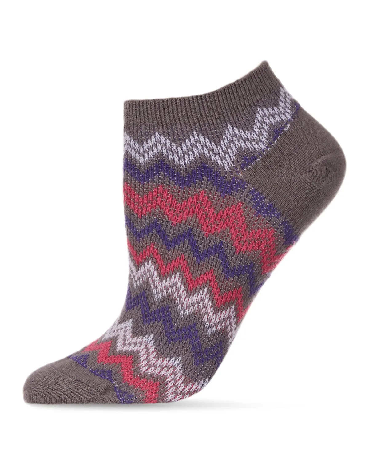 Color Zag Running Soft-Fit Cotton-Rich Low Cut Women's Socks sold by MeMoi product image thumbnail 2