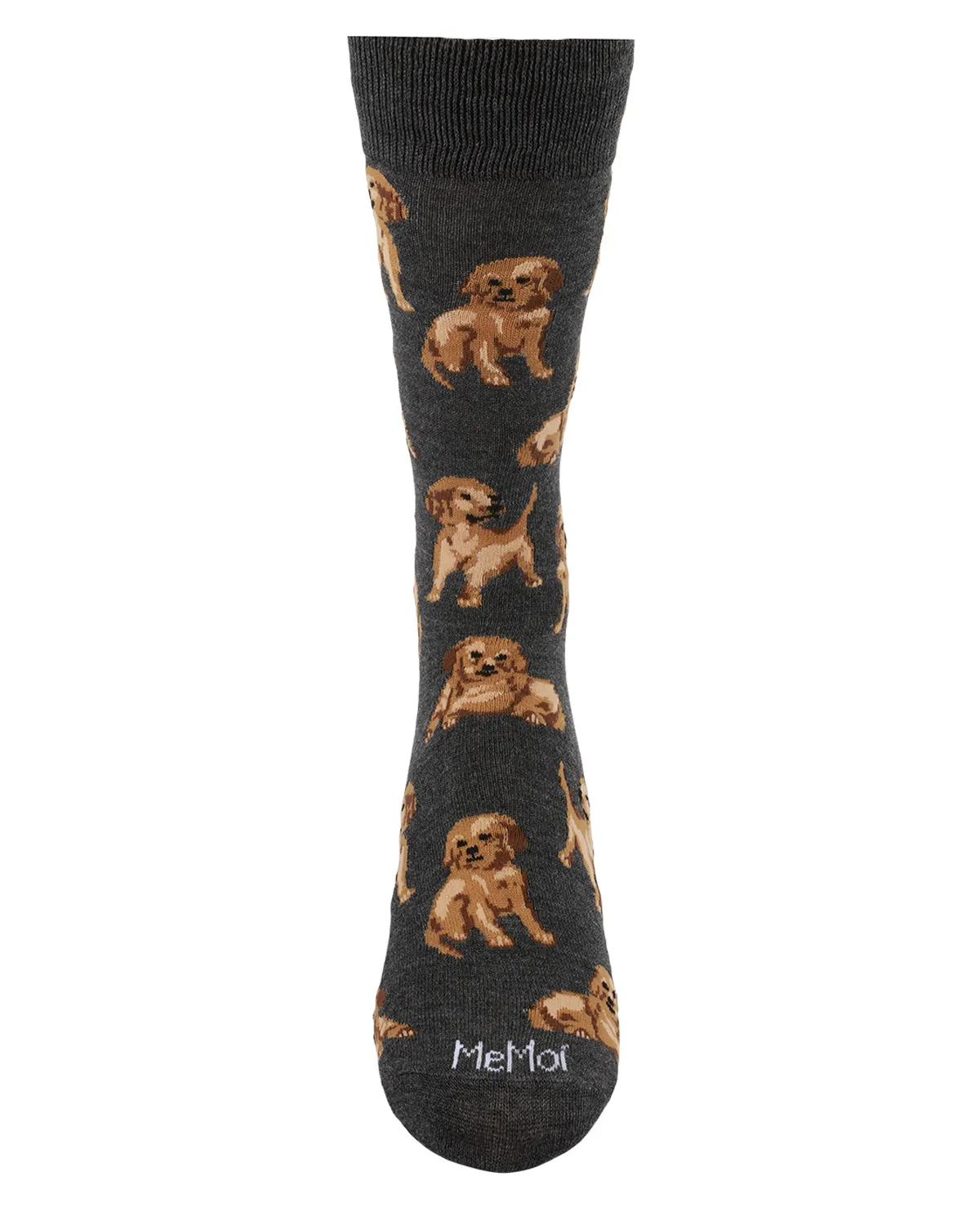 Men's Happy Puppies Bamboo Blend Novelty Crew Sock sold by MeMoi product image thumbnail 2