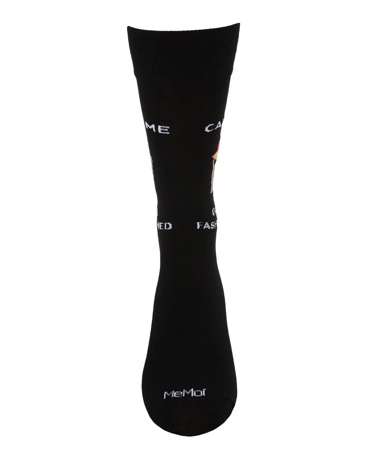 Men's "Call Me Old Fashioned" Rayon From Bamboo Novelty Crew Sock sold by MeMoi product image thumbnail 2