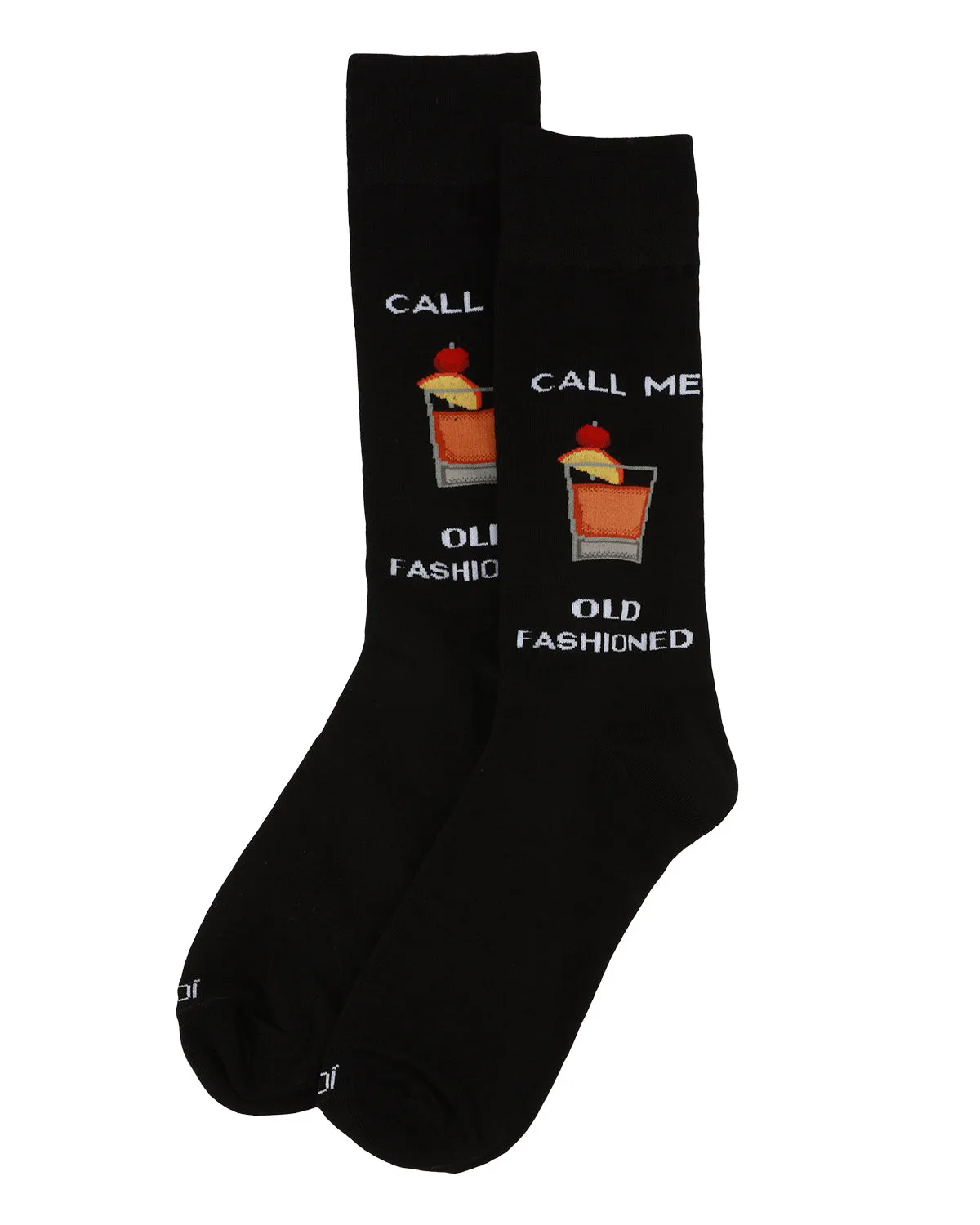 Men's "Call Me Old Fashioned" Rayon From Bamboo Novelty Crew Sock sold by MeMoi product image thumbnail 3