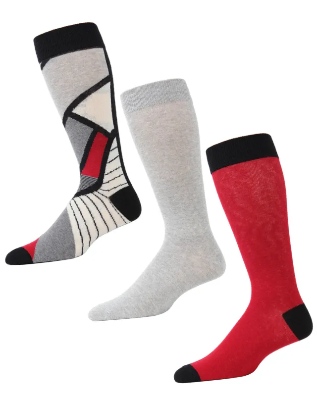 Men's Artup Cotton Blend Crew Sock 3-Pack sold by MeMoi