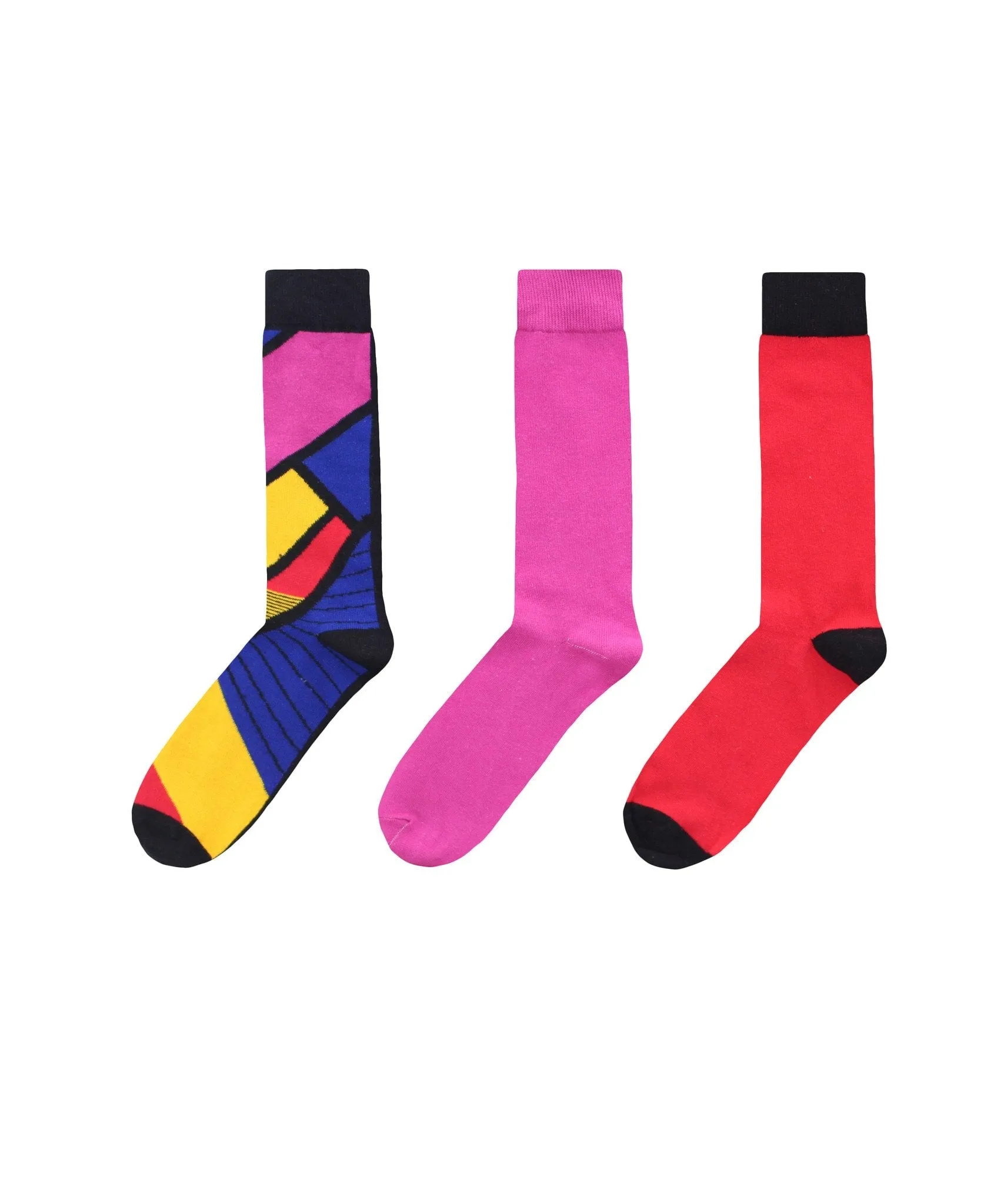 Men's Artup Cotton Blend Crew Sock 3-Pack sold by MeMoi product image thumbnail 2
