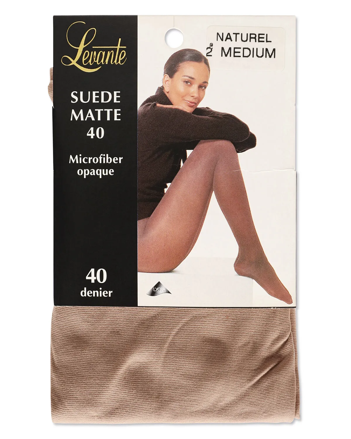 Suede Matte 40 Denier Microfiber Pantyhose sold by MeMoi product image thumbnail 5