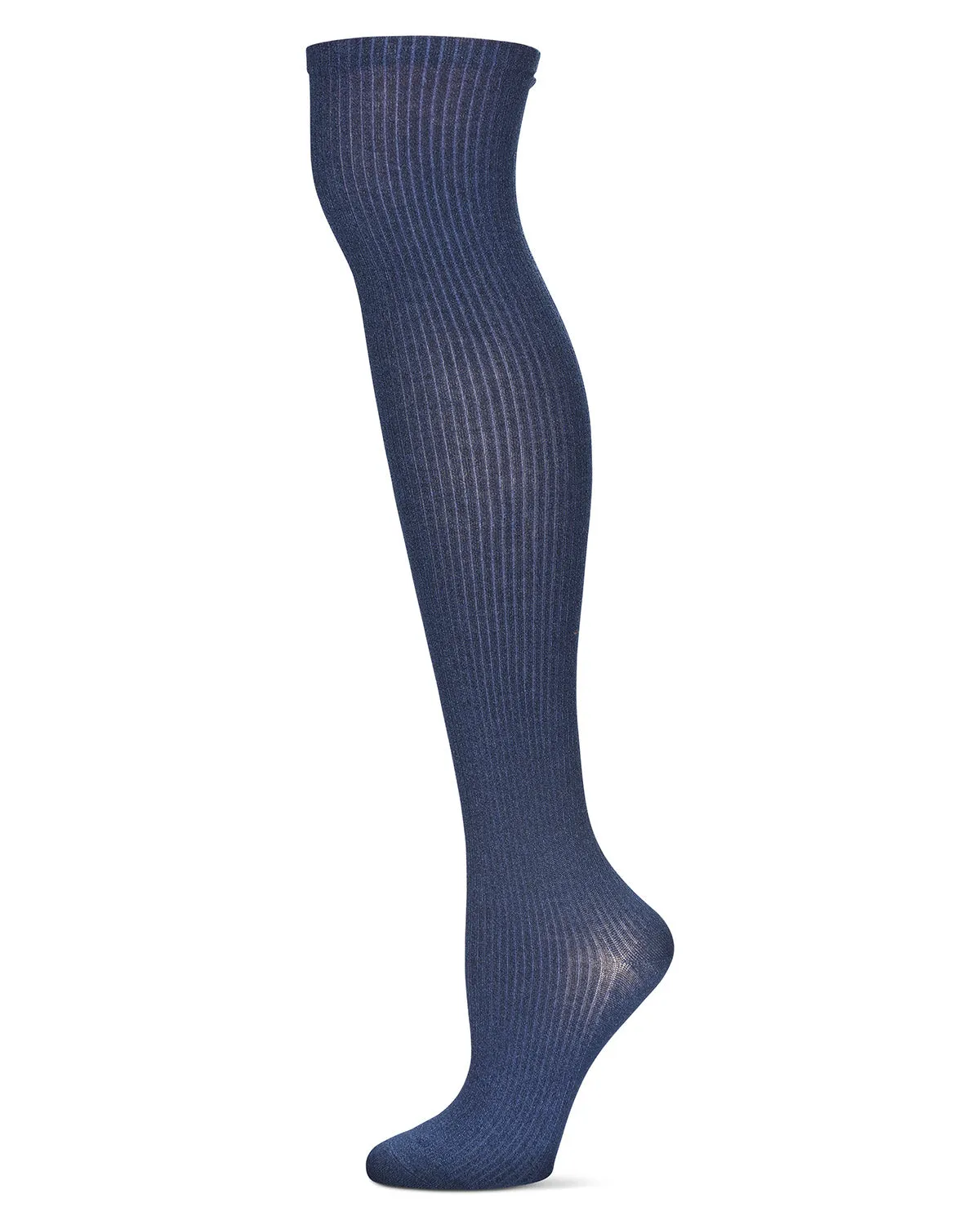 Women's Textured Tone Over The Knee Cotton Blend Warm Sock sold by MeMoi product image thumbnail 2