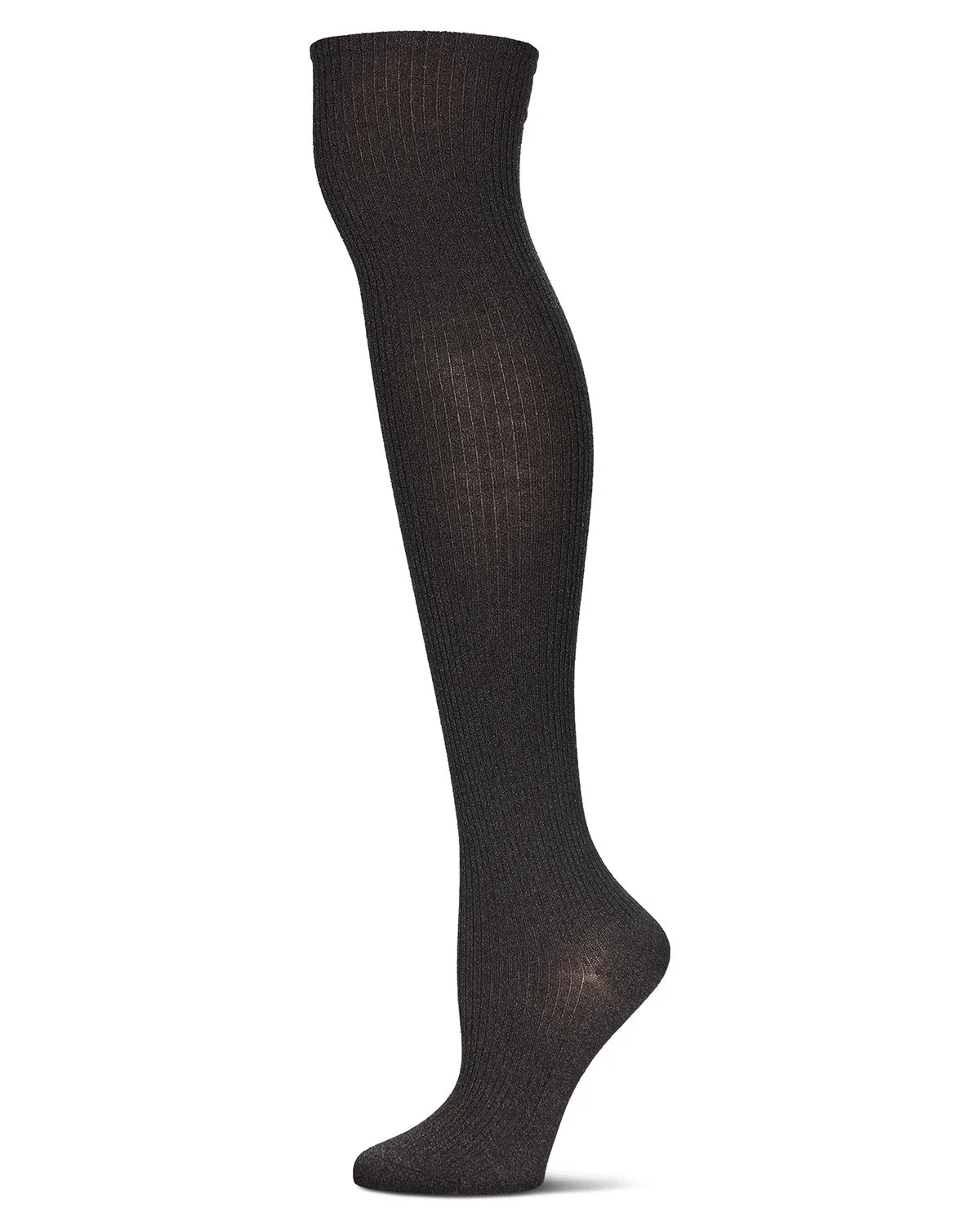 Women's Textured Tone Over The Knee Cotton Blend Warm Sock sold by MeMoi