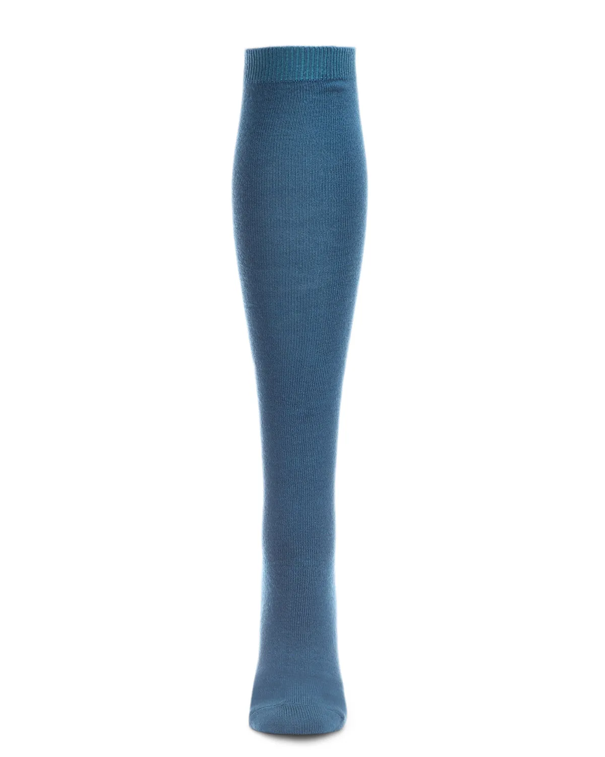 Women's Soft Flat Knit Cashmere Blend Knee High Socks sold by MeMoi product image thumbnail 4
