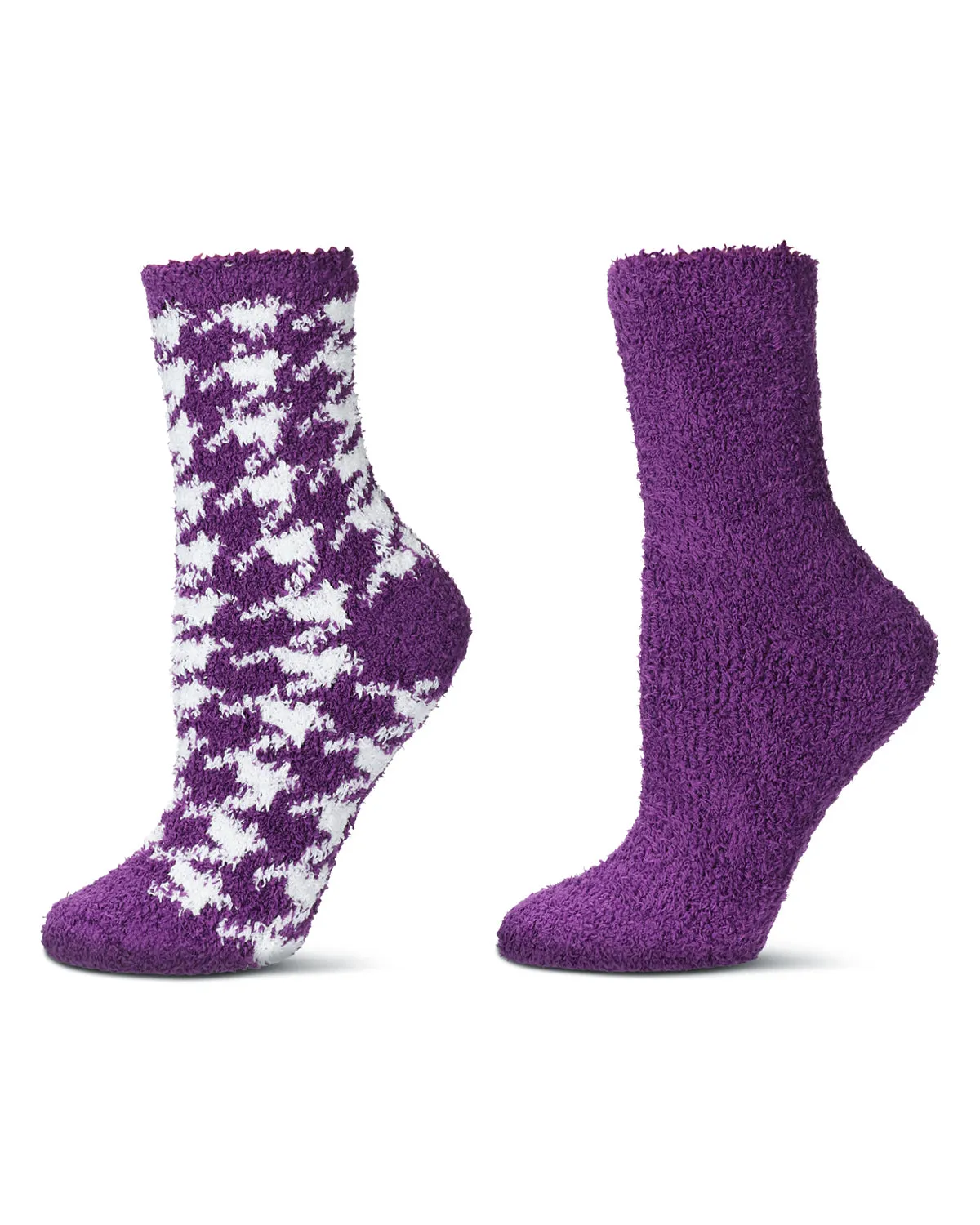 Women's ColorHound Fuzzy Socks 2-Pack sold by MeMoi product image thumbnail 4