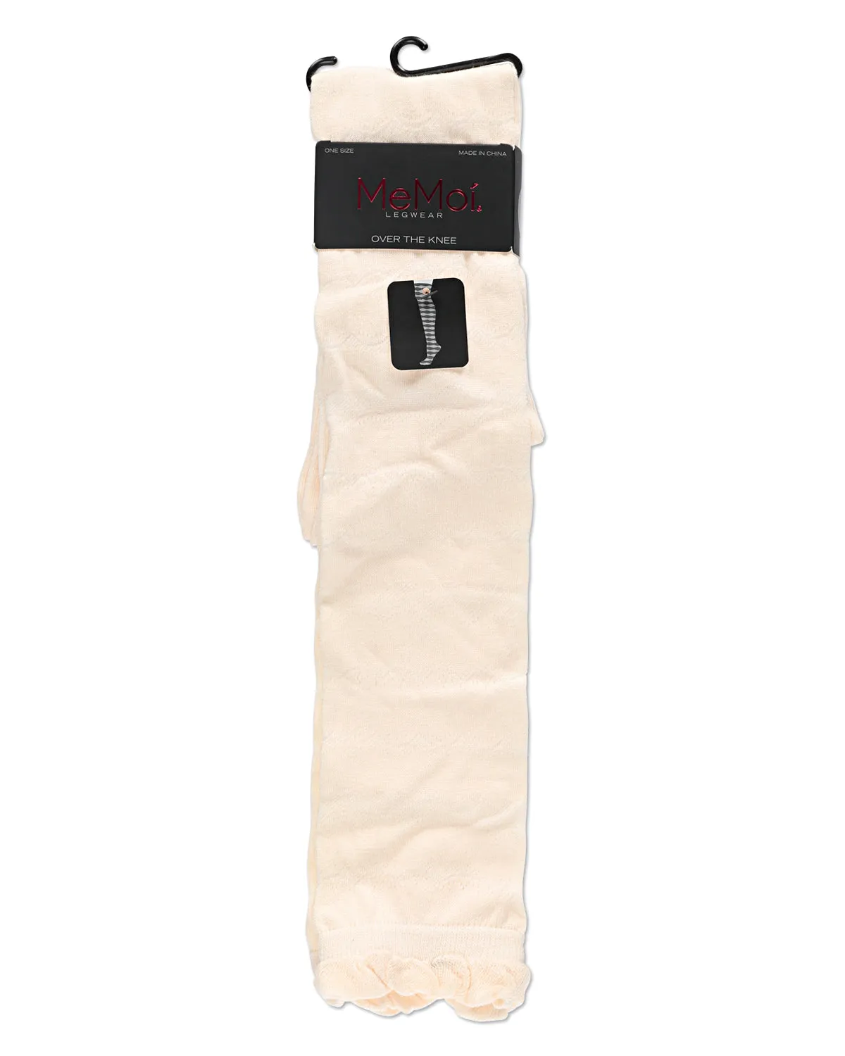 Femme Wave Cotton Blend Over The Knee Warm Socks sold by MeMoi product image thumbnail 4